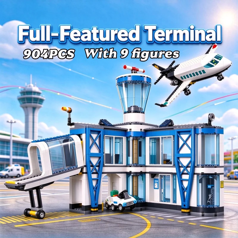 Lego Set City - Compatible Sets City Series Building Blocks
