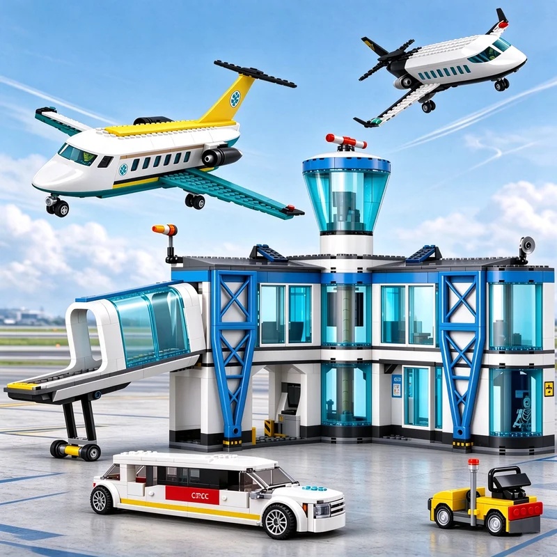 Compatible Sets City Series Bu - Lego Set City ulasan dan harga