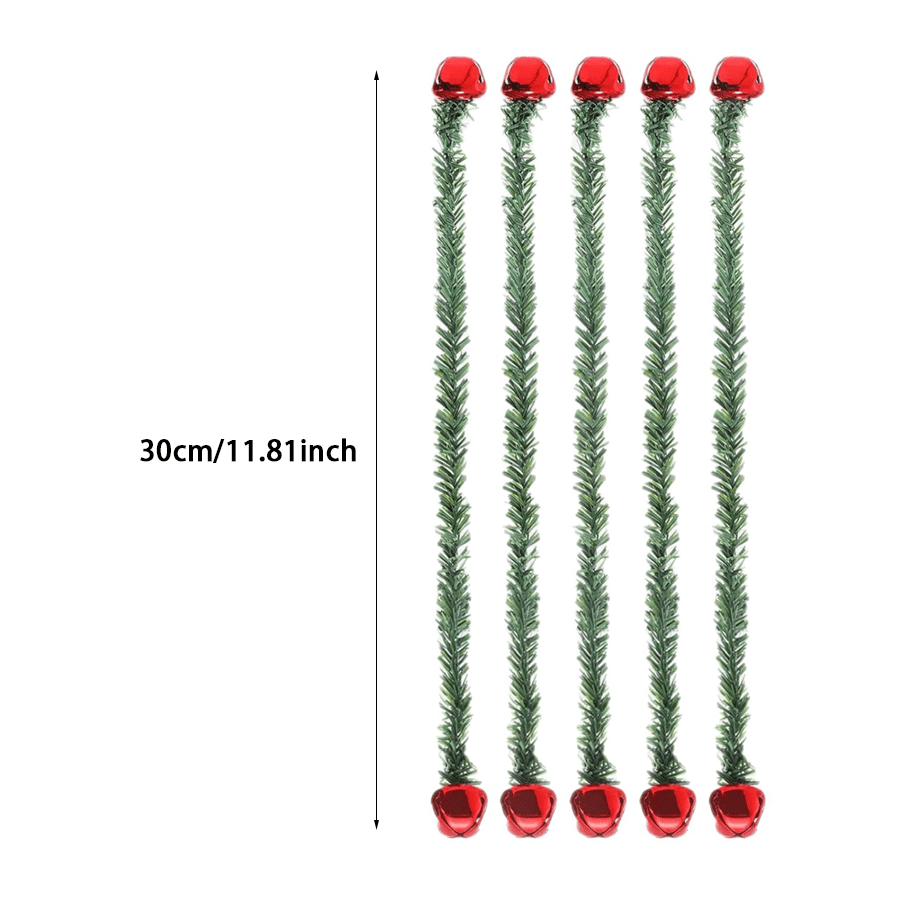 8/16pcs Festive Green Tinsel B - Tinsel Garland Decoration ulasan dan harga