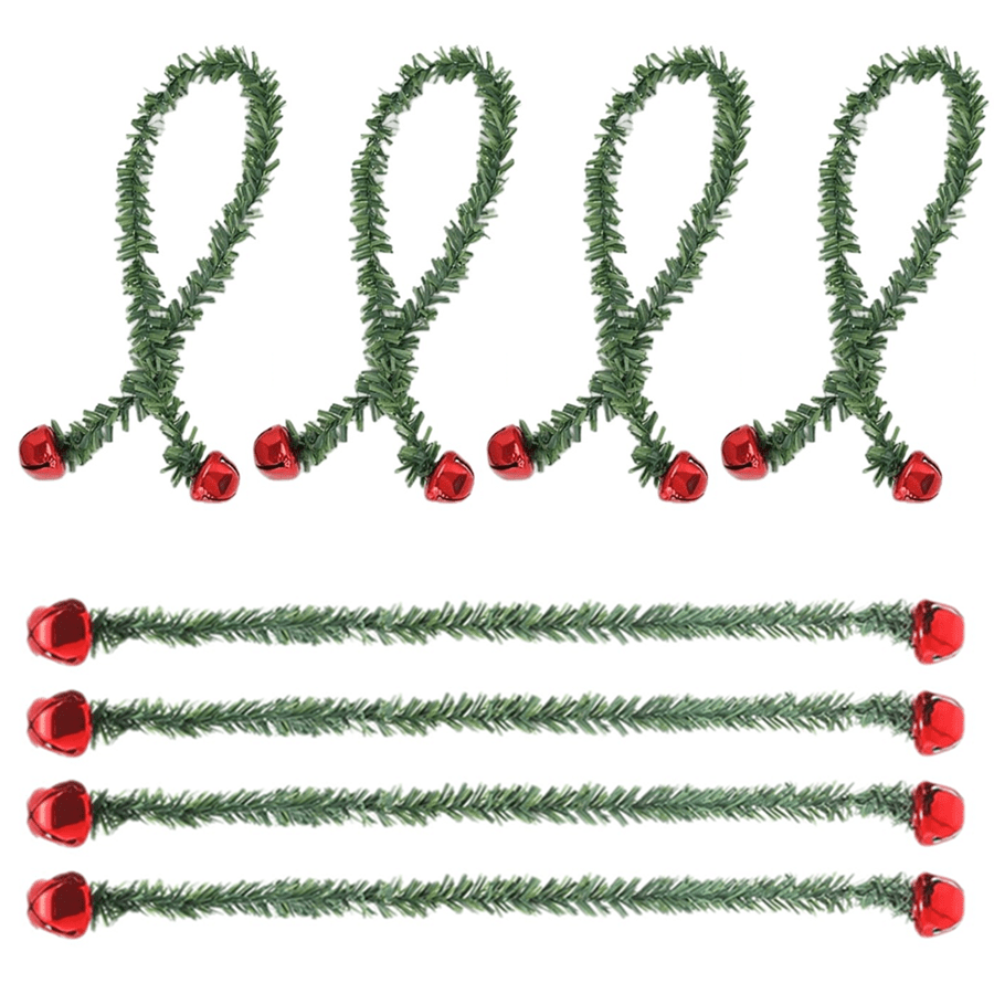 8/16pcs Festive Green Tinsel B - Tinsel Garland Decoration ulasan dan harga