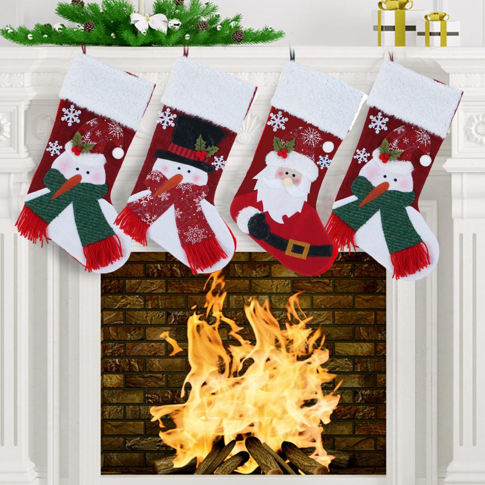 Christmas Stocking Set Polyest - Christmas Stocking Hanging ulasan dan harga