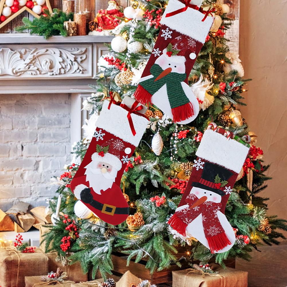 Christmas Stocking Set Polyest - Christmas Stocking Hanging ulasan dan harga