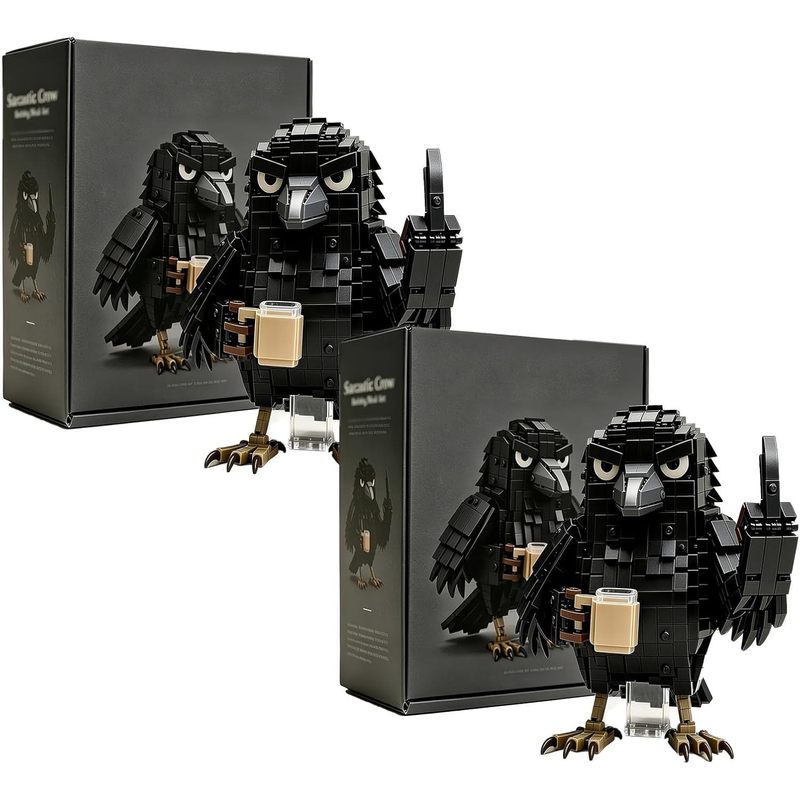 Sarcastic Crow Building Block  - Lego Set Technic ulasan dan harga