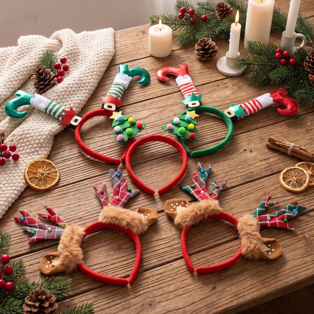 Design Christmas Headband Antl - Reindeer Antlers Headband ulasan dan harga