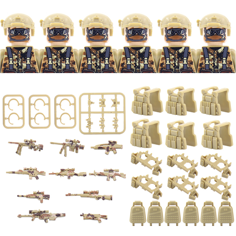 Special Forces SWAT Soldiers P - Lego Set Technic ulasan dan harga