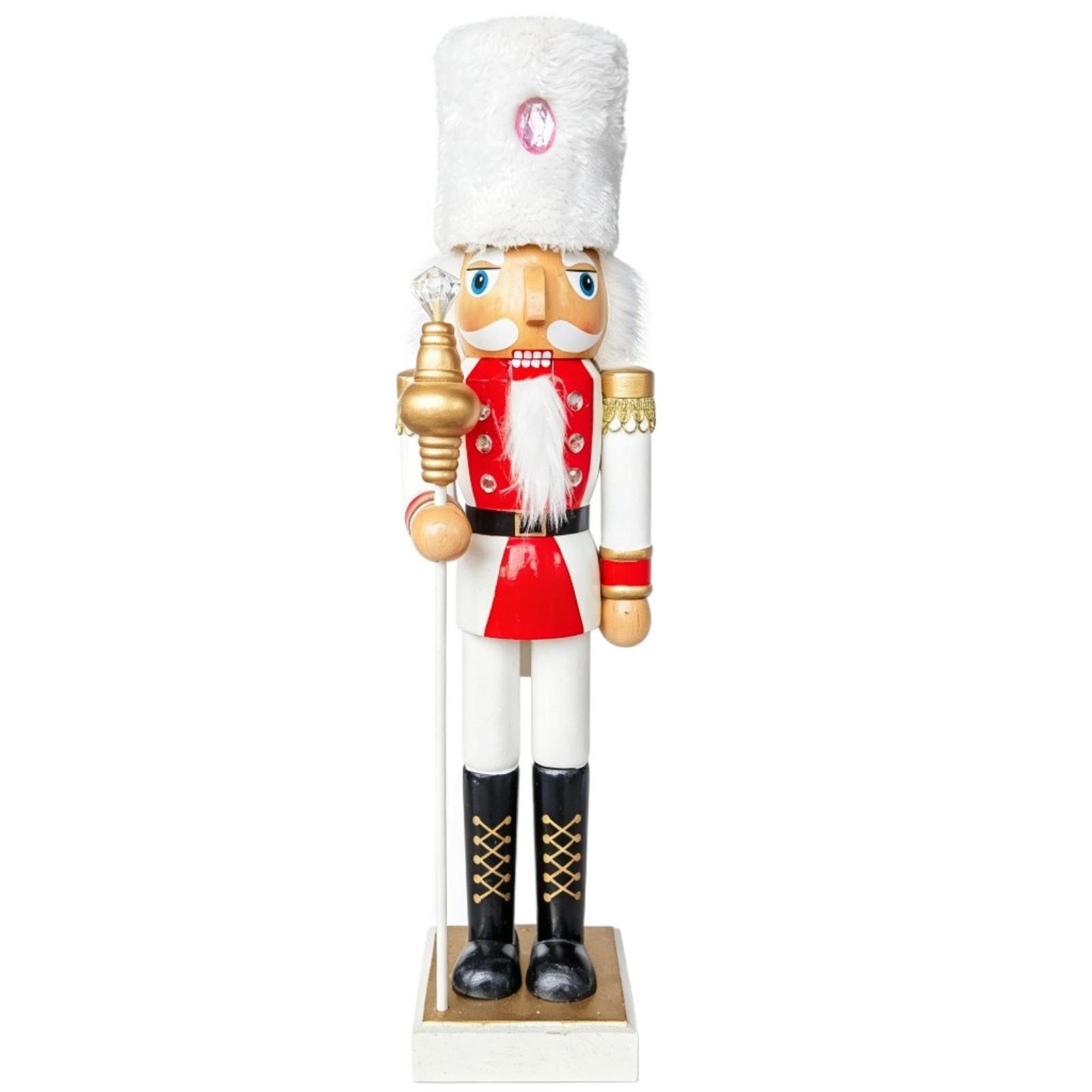 50 Cm Wooden Nutcracker Figuri - Nutcracker Figurine ulasan dan harga
