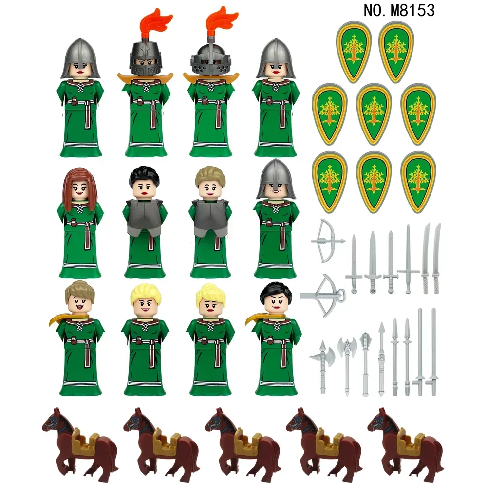 Medieval Europe Nations Soldie - Lego Set Technic ulasan dan harga