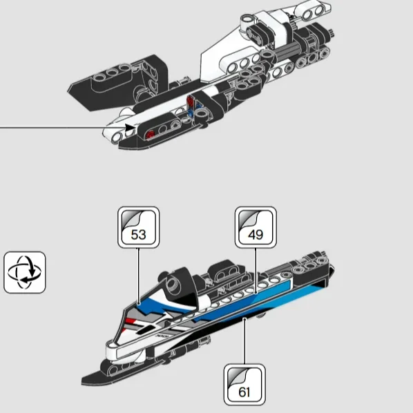 MOC Motorcycle Model Building  - Lego Set Technic ulasan dan harga