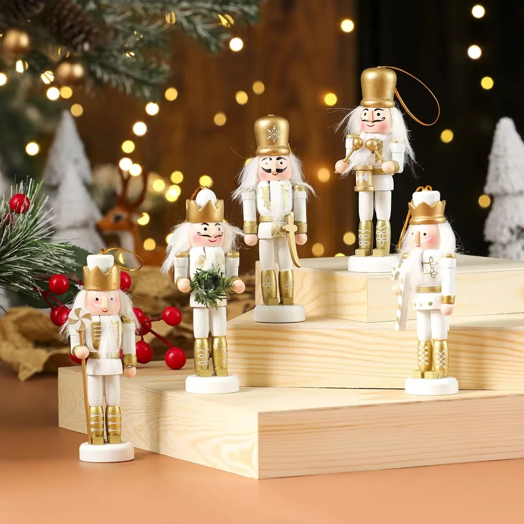 Wooden Nutcracker Figurine Set - Nutcracker Figurine ulasan dan harga