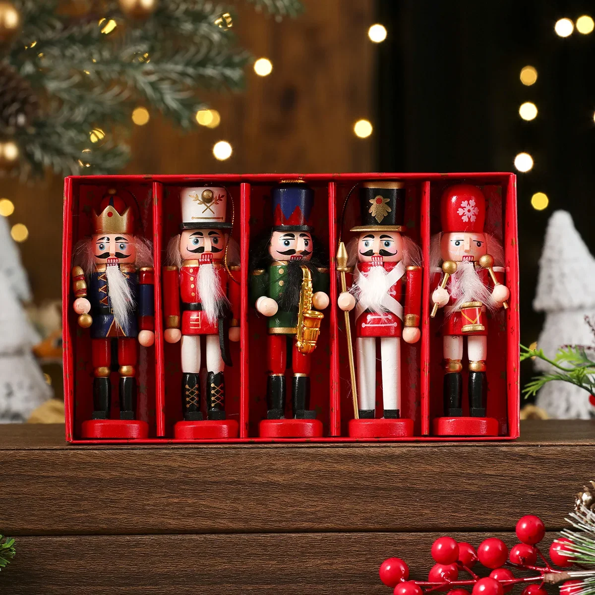 Painted Soldier Holiday Portab - Nutcracker Figurine ulasan dan harga